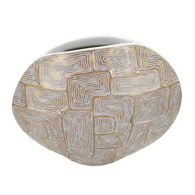 Wazon z żywicy Eclips 48X13X44,5 cm